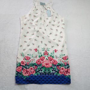 Skies are Blue Dress Womens Sz M Floral Print Polyester NEW Lightweight‎ Summer